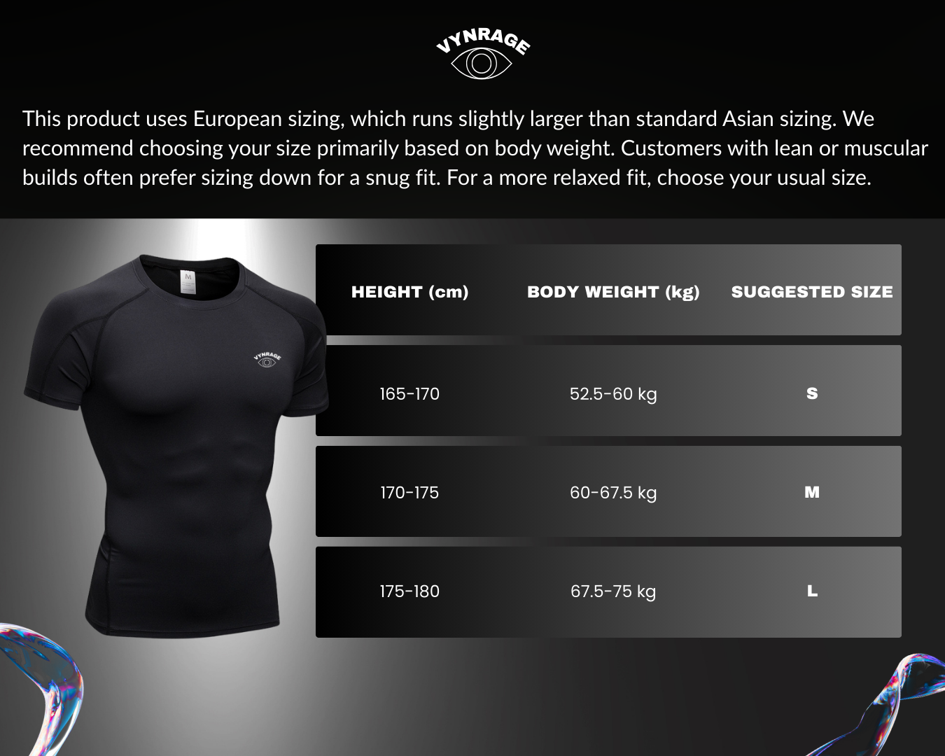 VYNRAGE Compression Tee